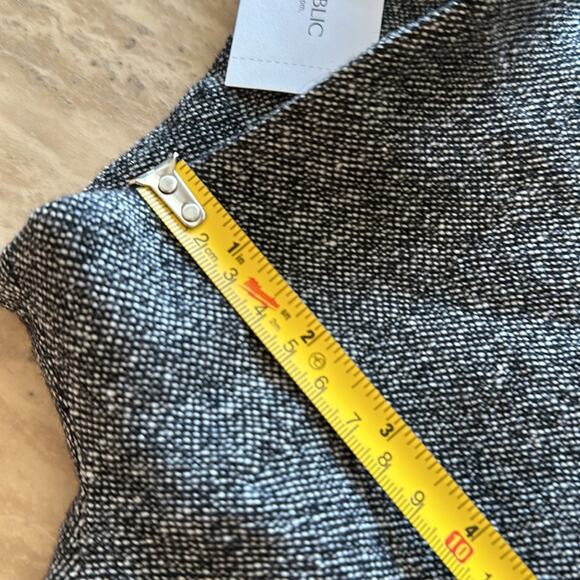 Banana Republic NWT Wool Blend Mock Neck Preppy Mini Fitted Modest Dress ZZ2 - Picture 8 of 11